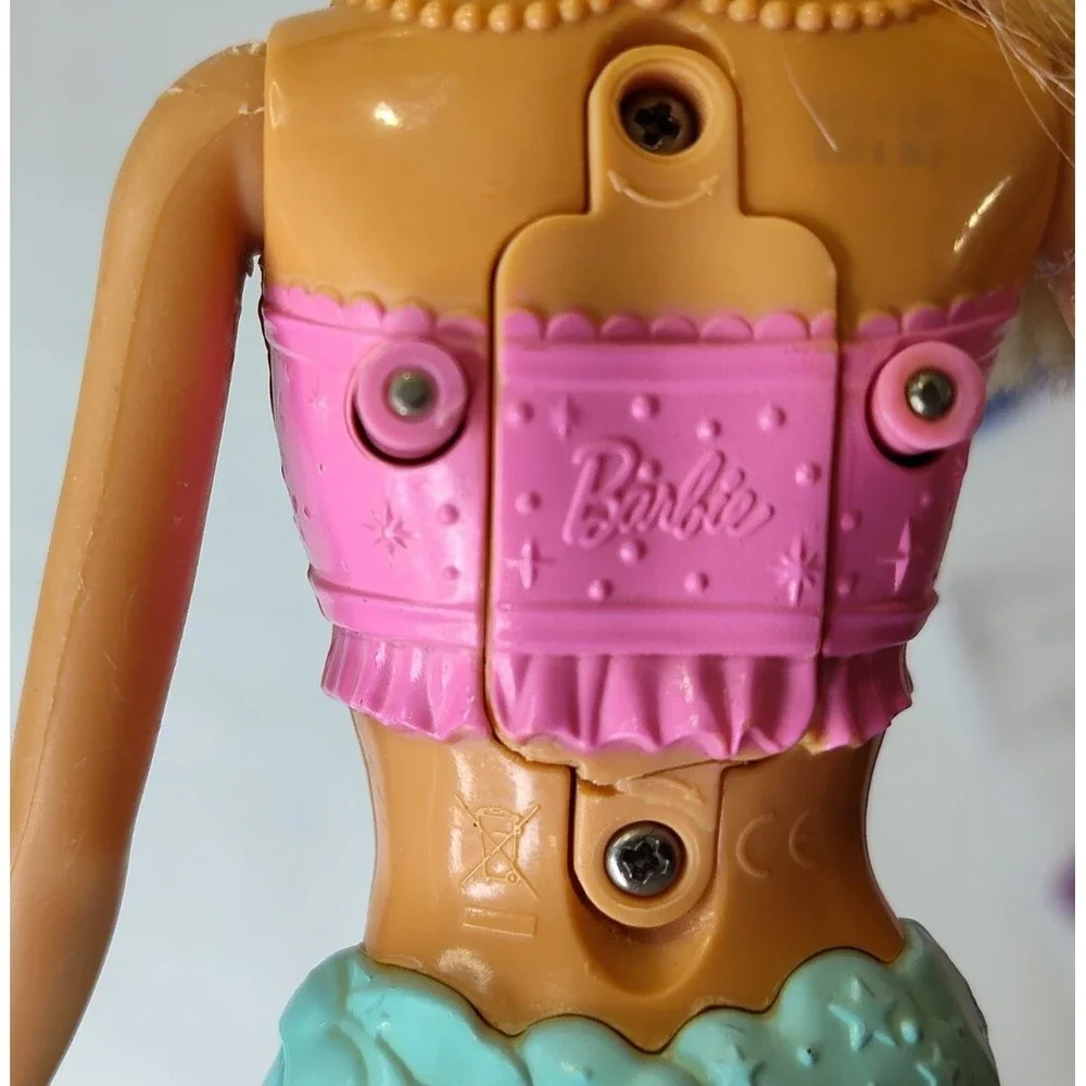 ☑️Barbie Dreamtopia Mermaids Lot Of 3 Colorful See Pictures Moves Limits Battery